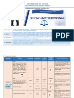 Diseño Instruccional Doctrina y Ética Policial