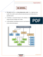 Entity Relationship ER Model