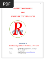 Marshall Test