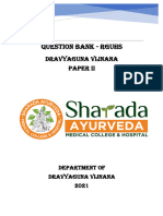 Dravyaguna Question Bank 2