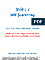 5.2 Self Discovery