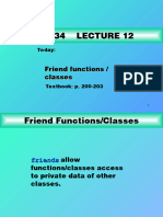 OOP-2009 - 12 - Friend Class