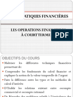 Cours Mathématiques Financières ISPRIC PDF