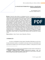 A Construção Do Conceito de Número Pela Criança Através Dos Jogos Matemáticos