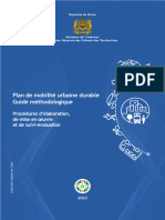 Guide Relatif À La Procédure de Préparation Des Plans de Mobilité Urbaine Durable (PMUD) FR