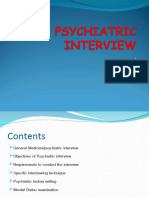 Psychiatric Interview