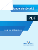 Safety Manual Businesses Frmanuel de Sécurité