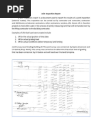 Joint Inspection Report