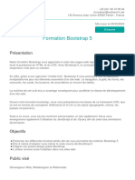 Annexe 1 Fiche Descriptive Formation Bootstrap