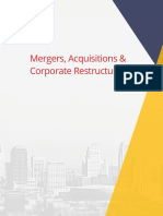 Mergers, Acquisitions & Corporate Restructuring