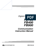 FB100 FB400 FB900: Digital Controller