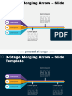 3 Stage Merging Arrow