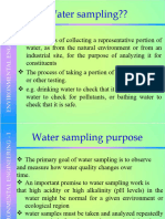 Water Sampling??