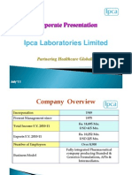 Ipca Corporate Presentation