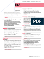 Outcomes Advanced Word Lists French U4