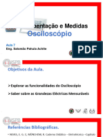 Conf. 7 Osciloscopio Inst. e Medidas