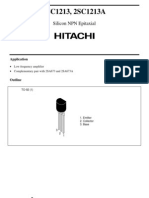 2SC1213, 2SC1213A: Silicon NPN Epitaxial