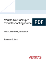 NetBackup8301 Troubleshooting Guide