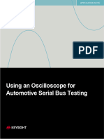 Using An Oscilloscope For Automotive Serial Bus Testing