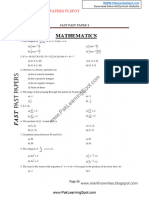 FAST ENTRY TEST PAST PAPERS 3 PakLearningSpot