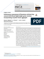 2023 Performance Assessment of Limestone Calcined Clay