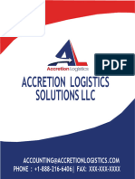 Carrier Agreement 2024, Accretion Logistics LLC