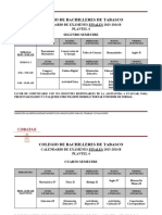 Calendario de Examenes Finales 2024B MATUTINO