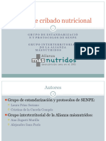 Curso Cribado Nutricional Con Casos Clínicos