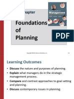 Chapter 5 - Foundations of Planning