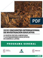 Programa Del XXXV Encuentro Internacional de Investigación Educativa-1