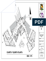 CUARTA Y QUINTA PLANTA Arquitectura