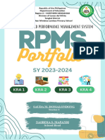 E RPMS PORTFOLIO Design 2 2023 2024 - DepEdClick