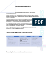 Trombosis Asociada Cancer B