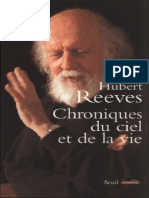 Chroniques Du Ciel Et de La Vie Hubert Reeves