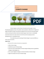 STS Module 11 - Climate Change