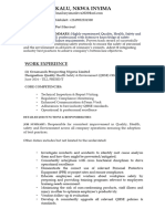 Engr Kalu Nkwa Inyima Qhse Officer CV PDF