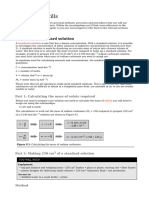 0.1 Preparing A Standard Solution