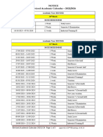 RevisedAcademic Calendar