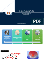 I. Química Del Agua Generalidades y Contaminantes