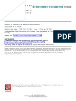 Outline of A History of Differential Geometry