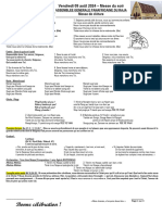 Programme Du 09 Août 2024.AGP - Messe-Clôture-Cathédrale