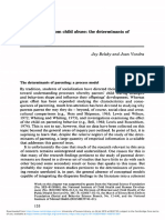 6 Lessons From Child Abuse: The Determinants of Parenting: Jay Belsky and Joan Vondra