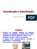 2024 Aula 10 - Biosseg - Desinfecção e Esterilização