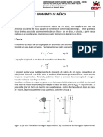 Relatório 04 - Momento de Inércia - Cesfi