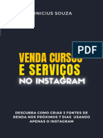 Venda Cursos e Serviços No Instagram