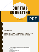 Capital Budgeting CH 3