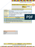 LISTA DE COTEJO 1° y 2° TUTORIA SEM 2 UNIDAD 2