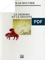 Le Dehors Et Le Dedans (Bouvier, Nicolas) Frenchfrench (Z-Library)