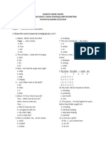 Soal PAT Grammar 7