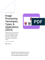 Image Processing - Techniques, Types, & Applications (2023)